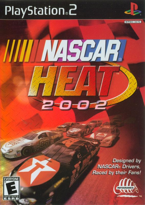 NASCAR Heat 2002 box art for Playstation 2